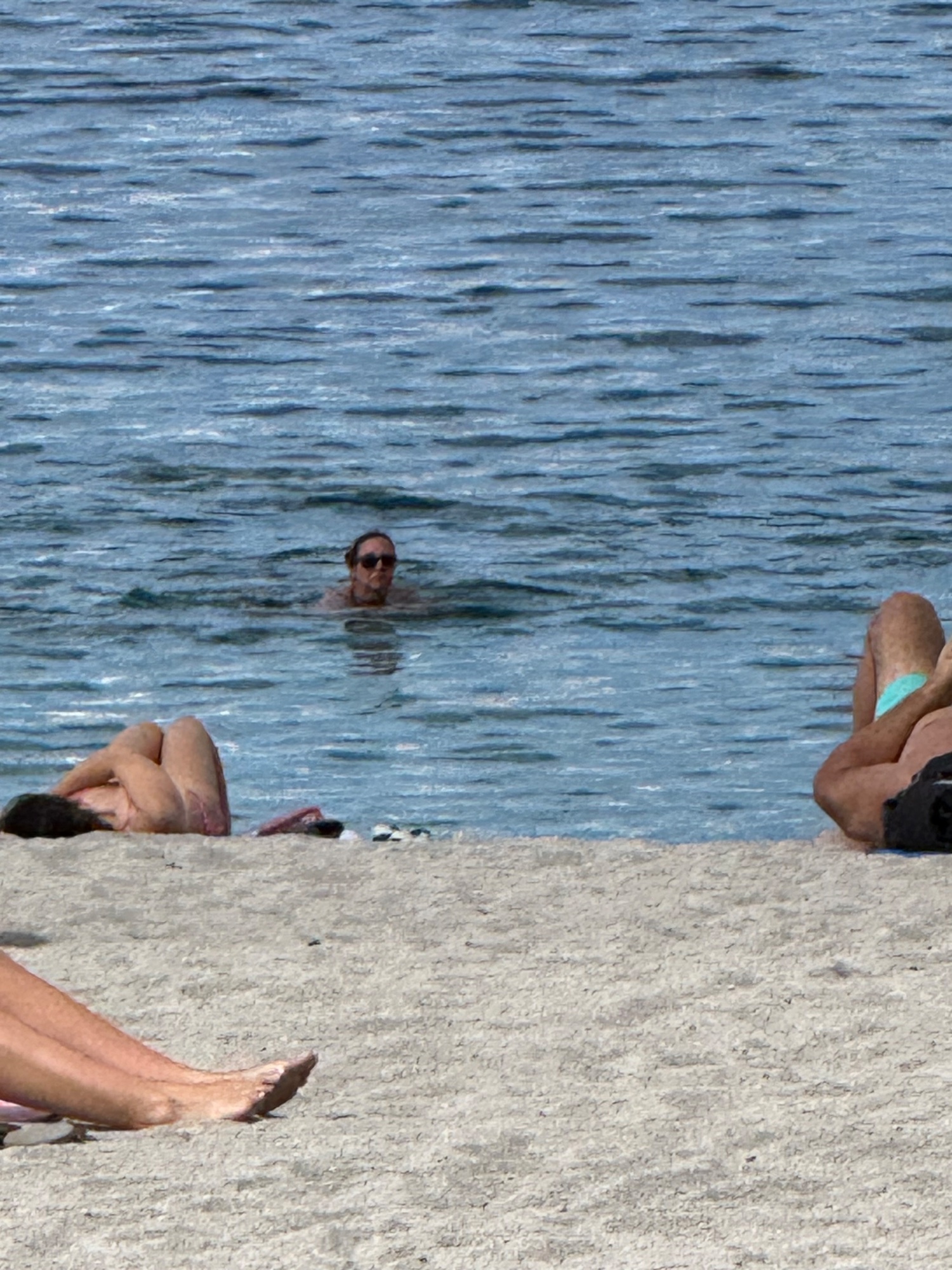 Sabine. Das Meer ist kalt.